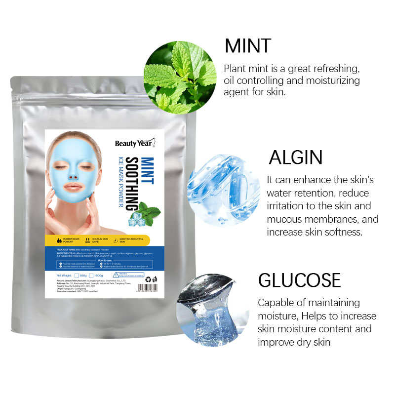 Mint soothing Crystal Soft film powder