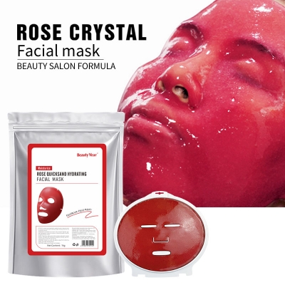 Rose quicksand soft film powder