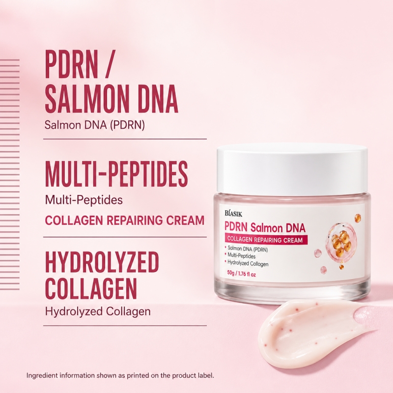 BÍASIK PDRN Salmon DNA Collagen Repairing Cream