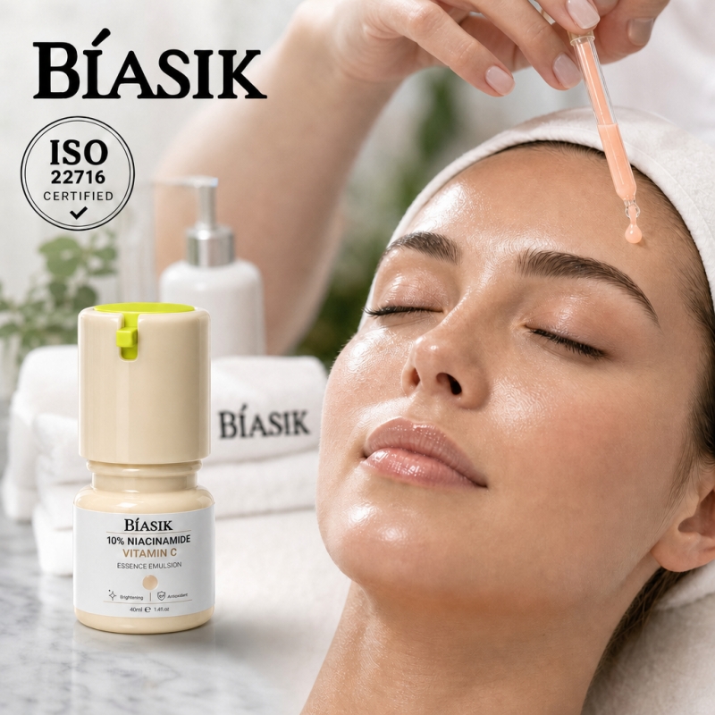 BÍASIK 10 Niacinamide + Vitamin C Essence Emulsion