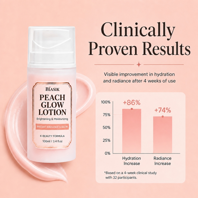 BÍASIK Peach Glow Lotion